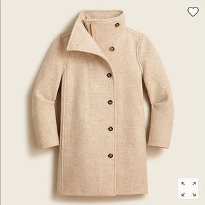 J.Crew Villa coat in Italian stadium-cloth wool